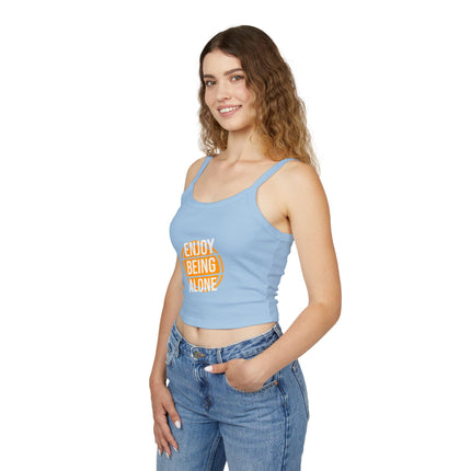 Typografie Themen Damen Spaghetti Strap Tank Top 