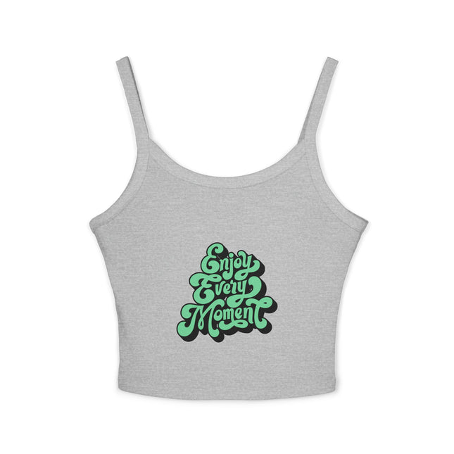 Typografie Themen Damen Spaghetti Strap Tank Top 