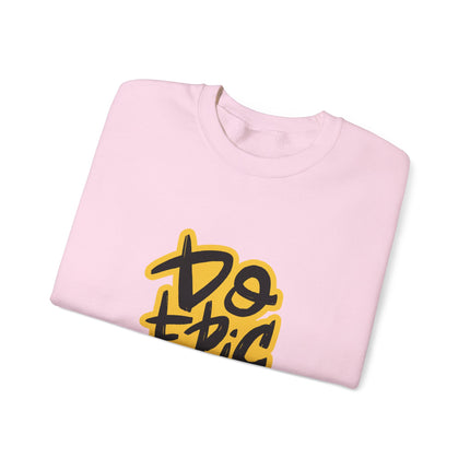 Unisex Heavy Blend Crewneck Sweatshirt mit Typografie-Motiv