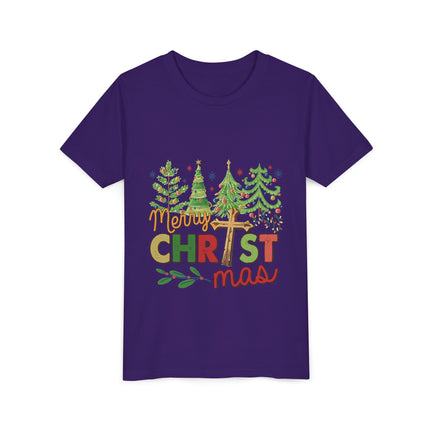 Christmas themed Youth Short Sleeve Tee
