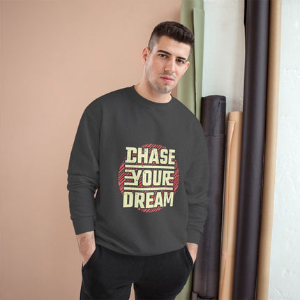 Champion-Sweatshirt mit Typografie-Motiv