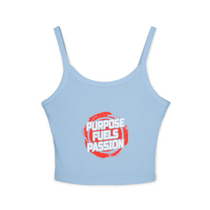 Typografie Themen Damen Spaghetti Strap Tank Top 