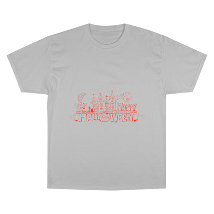 Champion-T-Shirt mit Halloween-Motiv