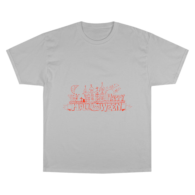 Champion-T-Shirt mit Halloween-Motiv