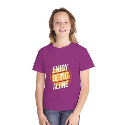Typography themed Youth Midweight Tee