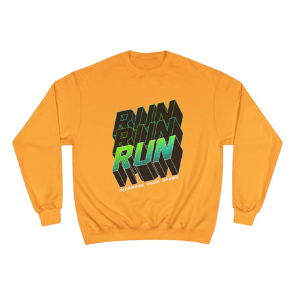 Champion-Sweatshirt mit Typografie-Motiv
