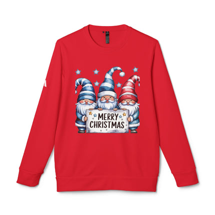 Christmas themed Adidas Unisex Fleece Crewneck Sweatshirt