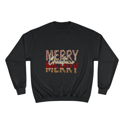 Christmas themed Champion Sweatshirt
