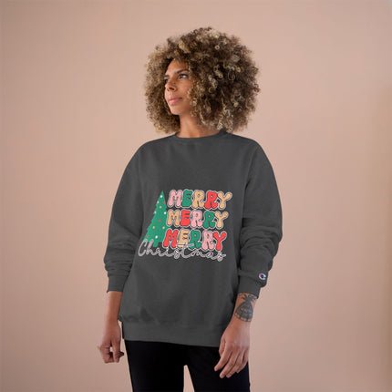 Christmas themed Champion Sweatshirt