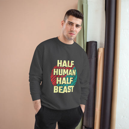 Champion-Sweatshirt mit Typografie-Motiv