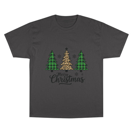 Champion-T-Shirt mit Weihnachtsmotiv