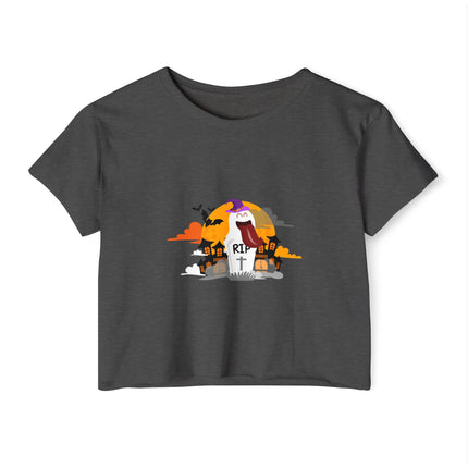 Halloween themed Women's Festival Crop Top