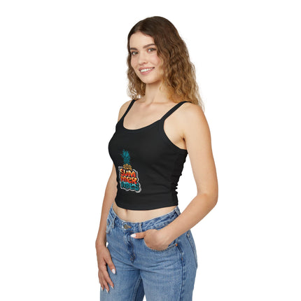 Typografie Themen Damen Spaghetti Strap Tank Top 