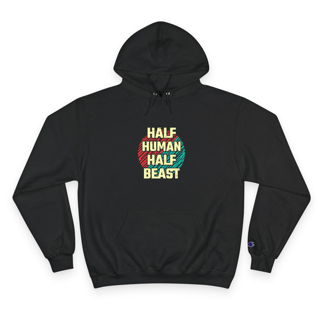 Typography themed Champion Hoodie