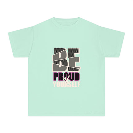 Typography themed Youth Midweight Tee