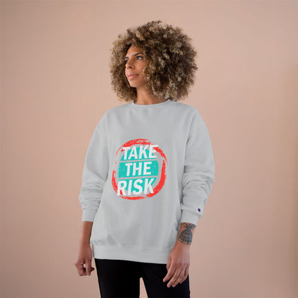 Champion-Sweatshirt mit Typografie-Motiv