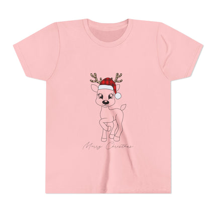 Kurzärmeliges T-Shirt für Jugendliche mit Weihnachtsmotiv