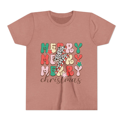 Kurzärmeliges T-Shirt für Jugendliche mit Weihnachtsmotiv