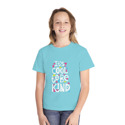 Typography themed Youth Midweight Tee