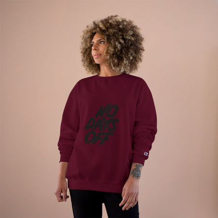 Champion-Sweatshirt mit Typografie-Motiv