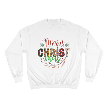 Christmas themed Champion Sweatshirt