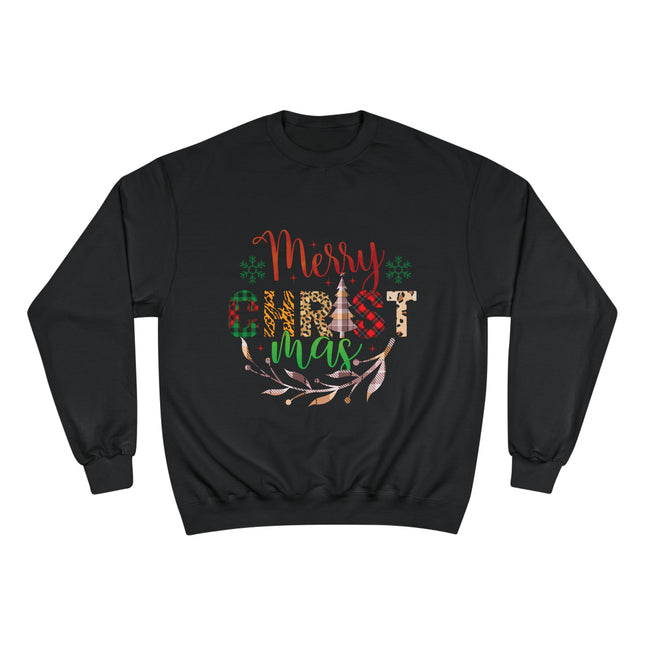 Christmas themed Champion Sweatshirt