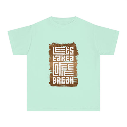 Typography themed Youth Midweight Tee
