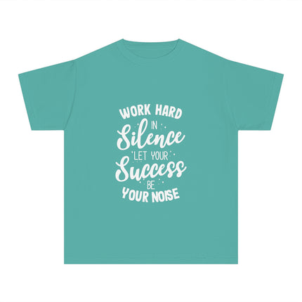 Typography themed Youth Midweight Tee