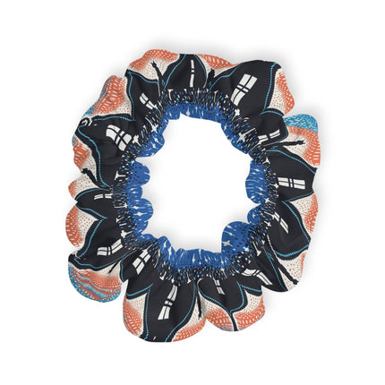 Cute Cat in night  design themed Scrunchie
