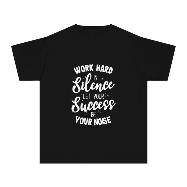 Typography themed Youth Midweight Tee