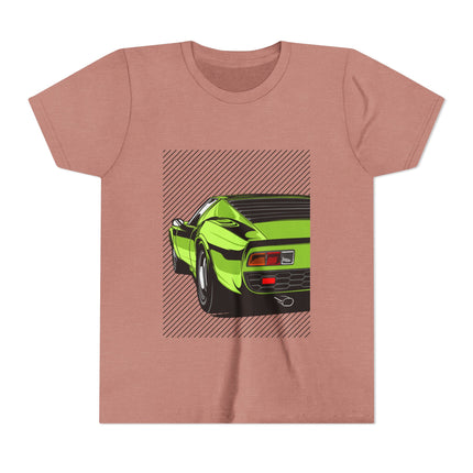 Car Enthusiast themed Youth Short Sleeve Tee