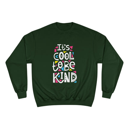 Champion-Sweatshirt mit Typografie-Motiv