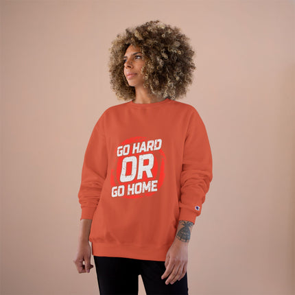 Champion-Sweatshirt mit Typografie-Motiv