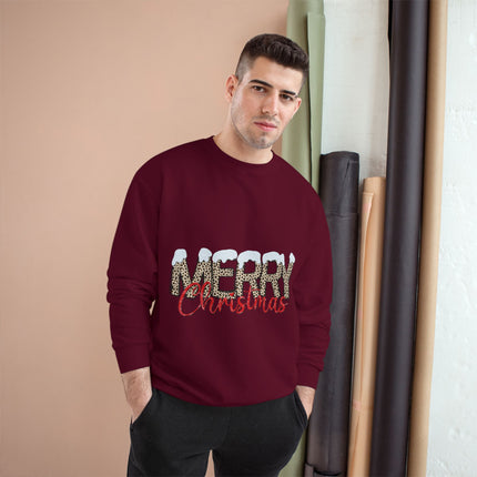 Christmas themed Champion Sweatshirt