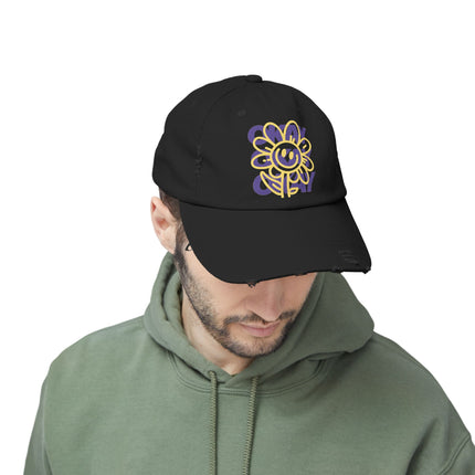 Okay, okay, okay, chillige Stimmung, Unisex-Distressed-Cap 