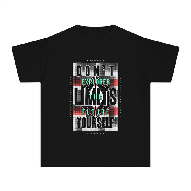 Typography themed Youth Midweight Tee