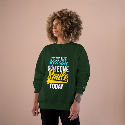 Champion-Sweatshirt mit Typografie-Motiv