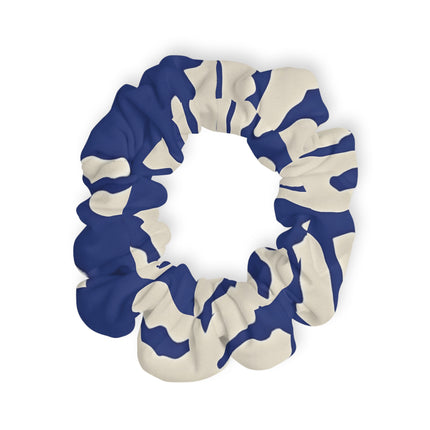 Cute Blue Pattern design themed Scrunchie