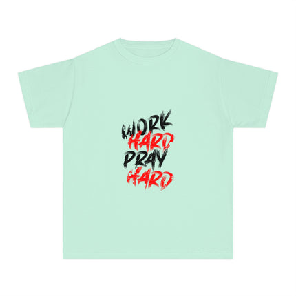 Typography themed Youth Midweight Tee