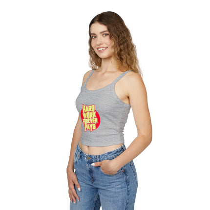 Typografie Themen Damen Spaghetti Strap Tank Top 