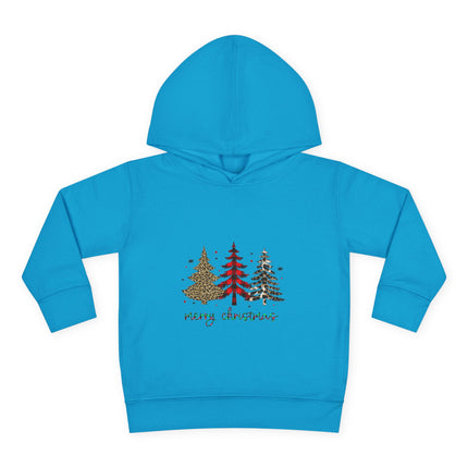 Christmas themed Toddler Pullover Fleece Hoodie