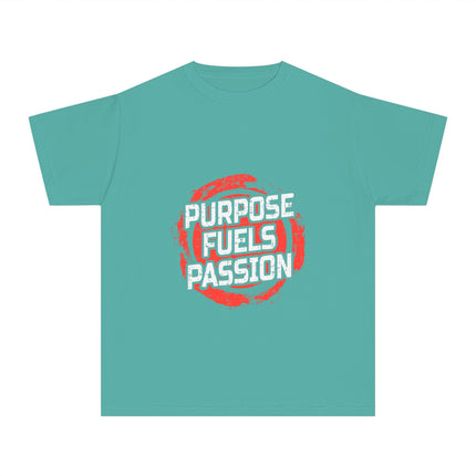 Typography themed Youth Midweight Tee