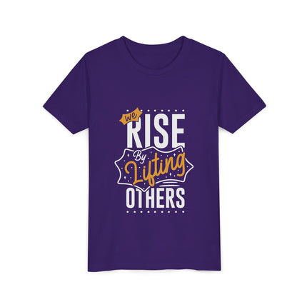Typography themed Youth Short Sleeve Tee