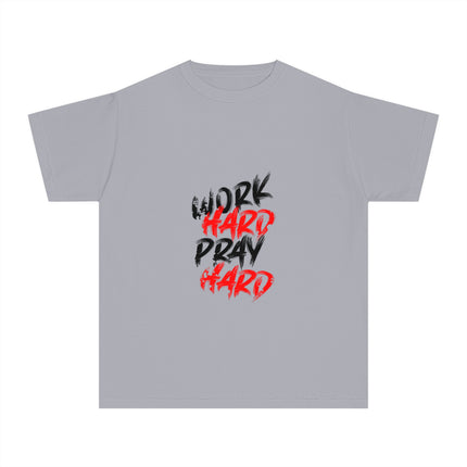 Typography themed Youth Midweight Tee