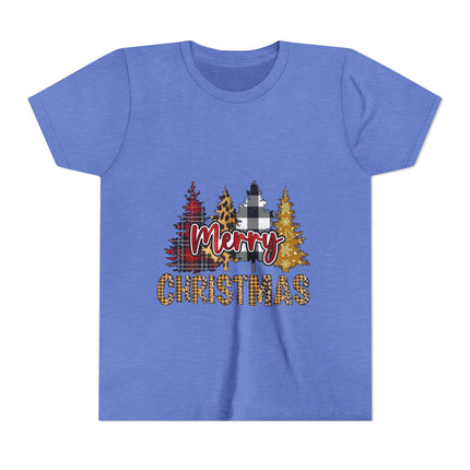 Christmas themed Youth Short Sleeve Tee