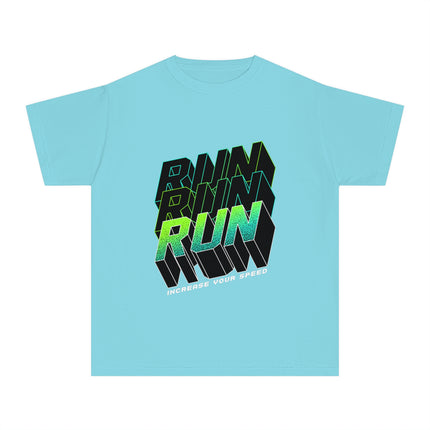 Typography themed Youth Midweight Tee