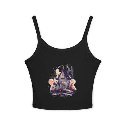 Halloween-Themen Damen Spaghetti Strap Tank Top 