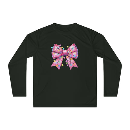 Christmas themed Unisex Performance Long Sleeve Shirt