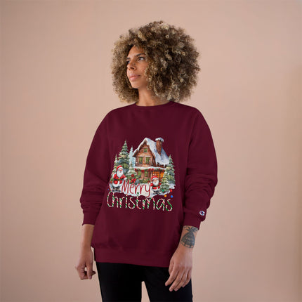 Christmas themed Champion Sweatshirt