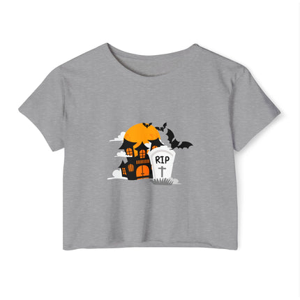 Halloween-Festival-Crop-Top für Damen